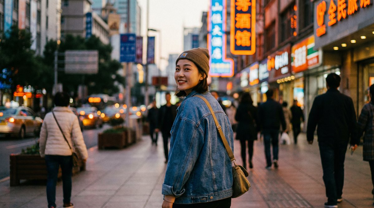 小马拉大车城市街拍写真视频